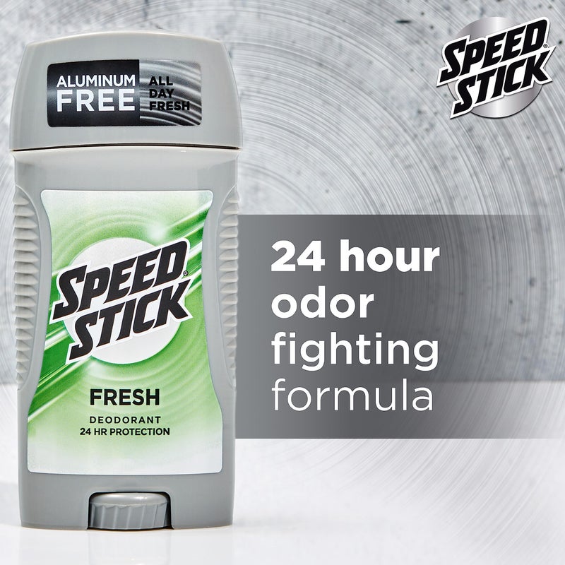 Speed Stick Men's Deodorant, Fresh, 3 Ounce - Image 2